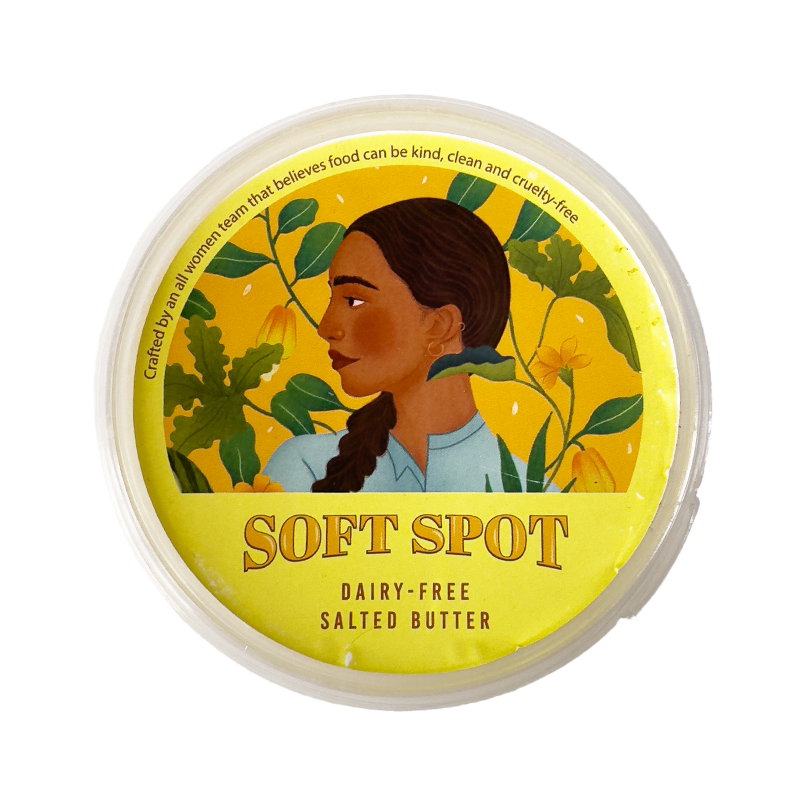 Vegan salted butter dairy-free plant-based butter by Soft Spot Foods
