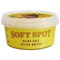 Plant-based salted butter spread on toast dairy-free butter for everyday use